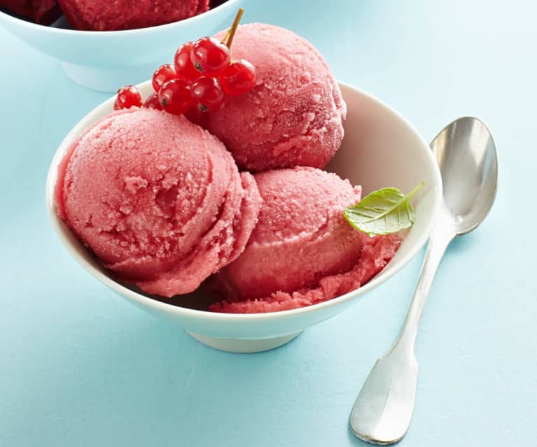 Johannisbeersorbet