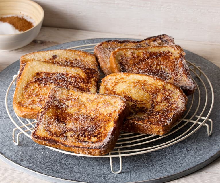 Torrijas a la plancha (HESTAN CUE)