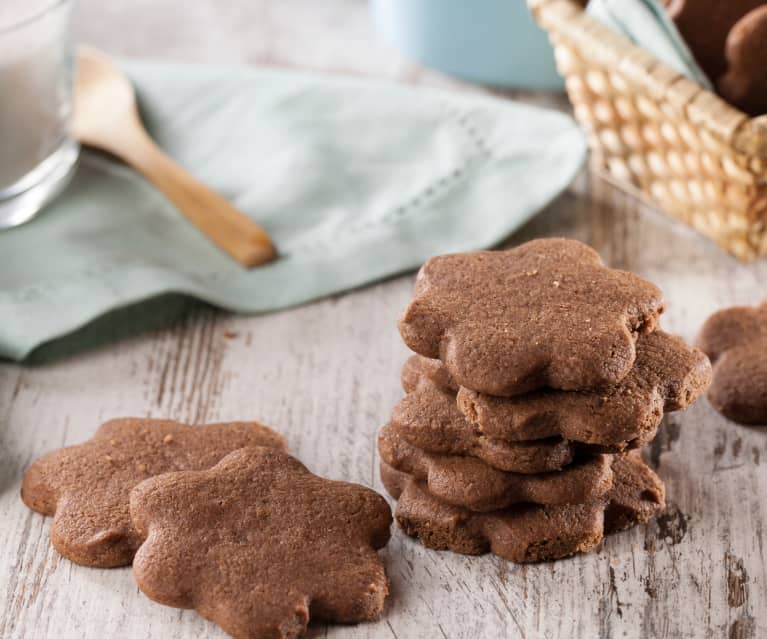 Biscotti al cacao e cioccolato