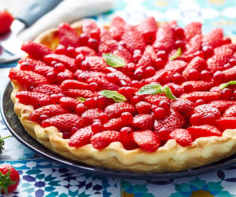 Tarte aux fruits rouges et mascarpone Tarte aux fruits rouges et mascarpone