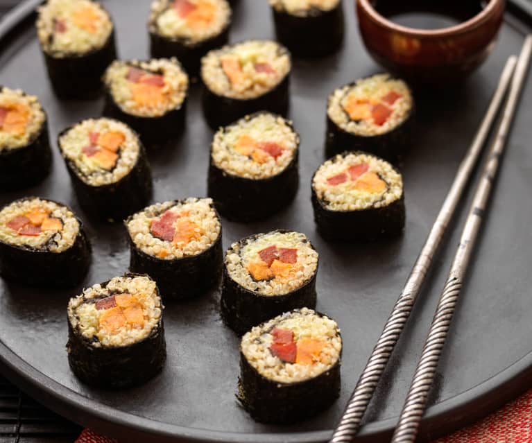 Quinoa and Sweet Potato Rolls