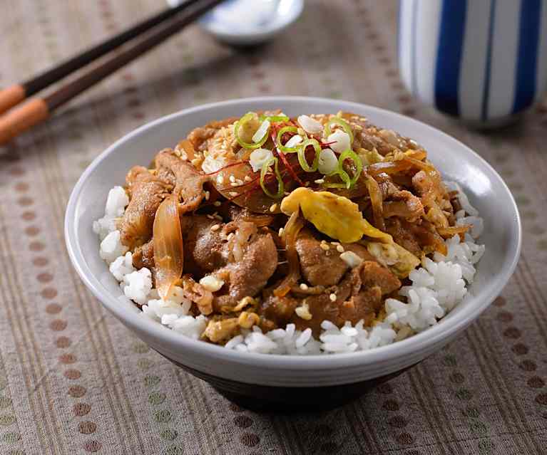 豚肉丼 豚肉丼