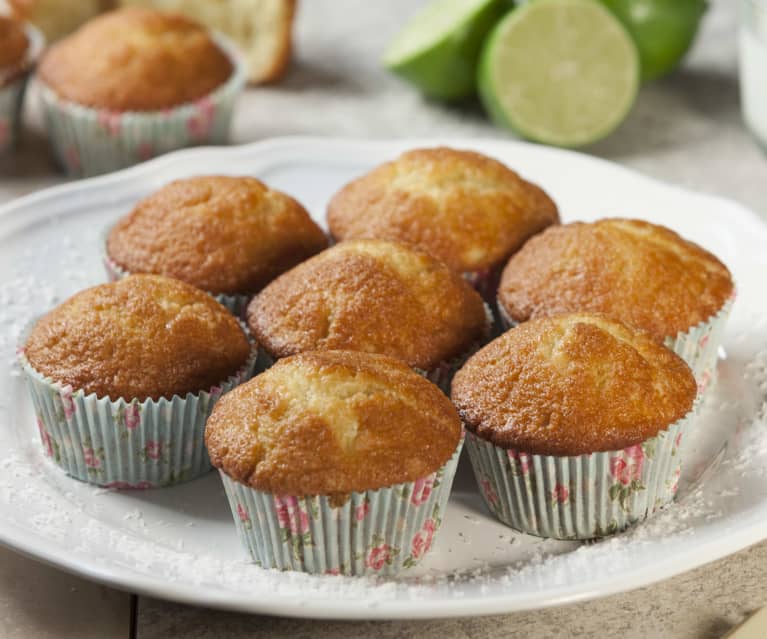 Muffin ananas e cioccolato bianco