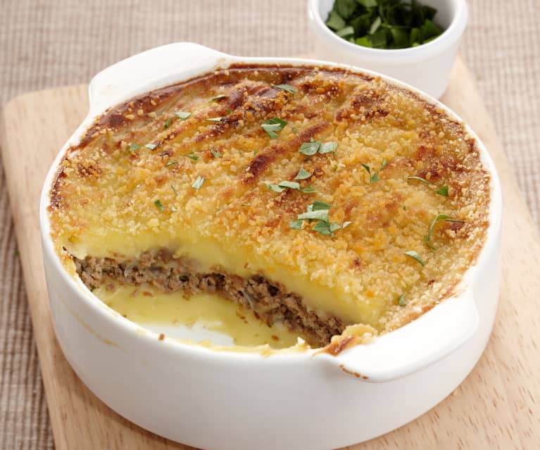 Pastel de carne y patata (Hachis Parmentier)