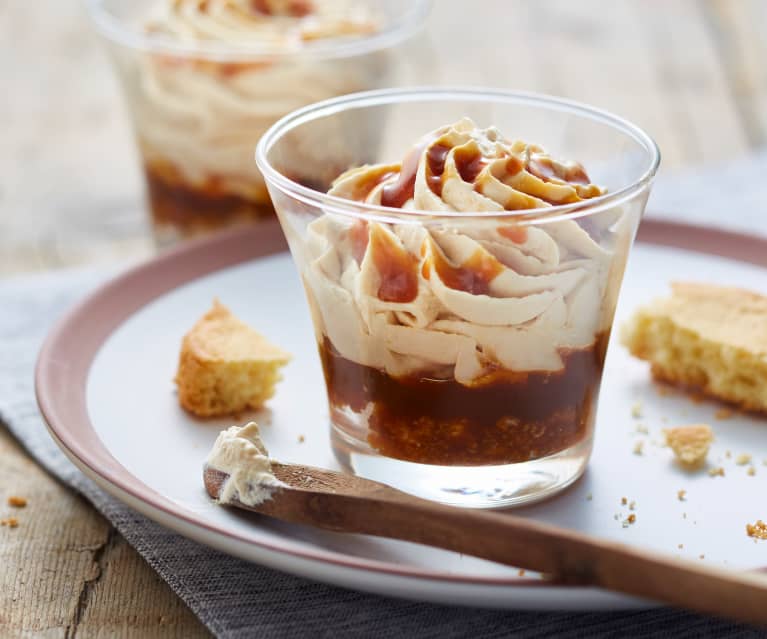 Verrine mocaccino et caramel