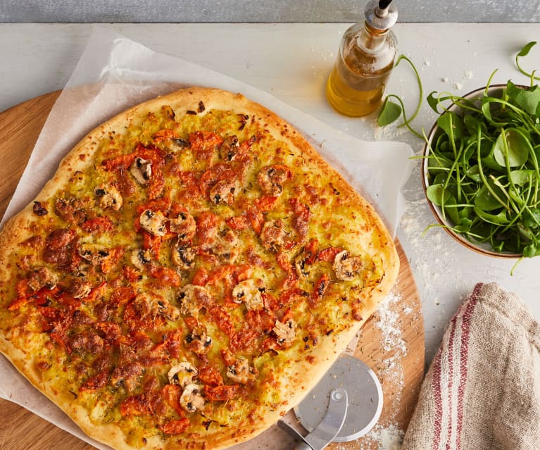 Pizza aux légumes