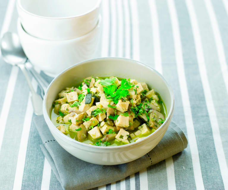 Tofu de coentrada