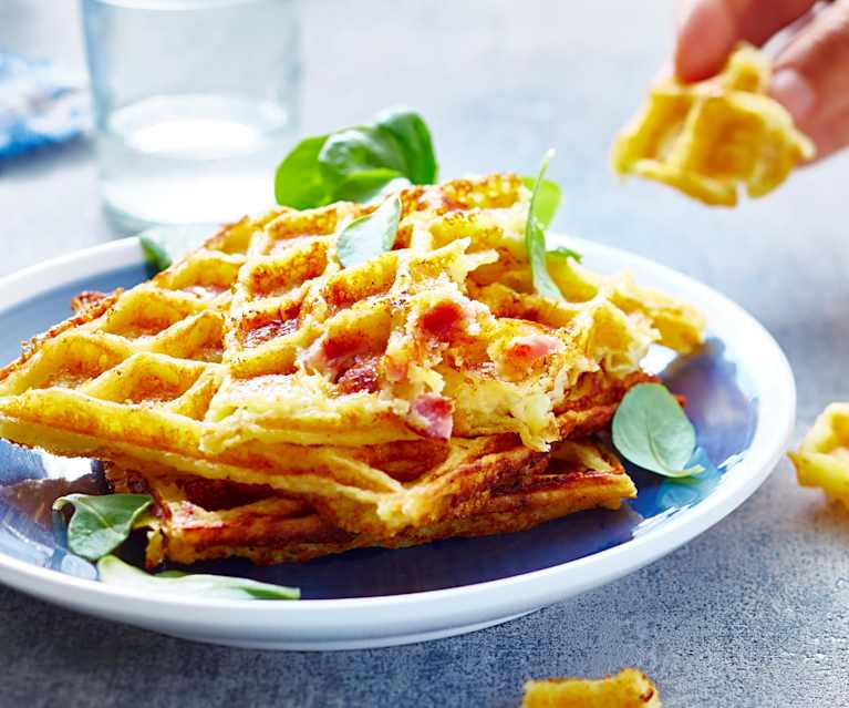 Gaufre quiche Gaufre quiche