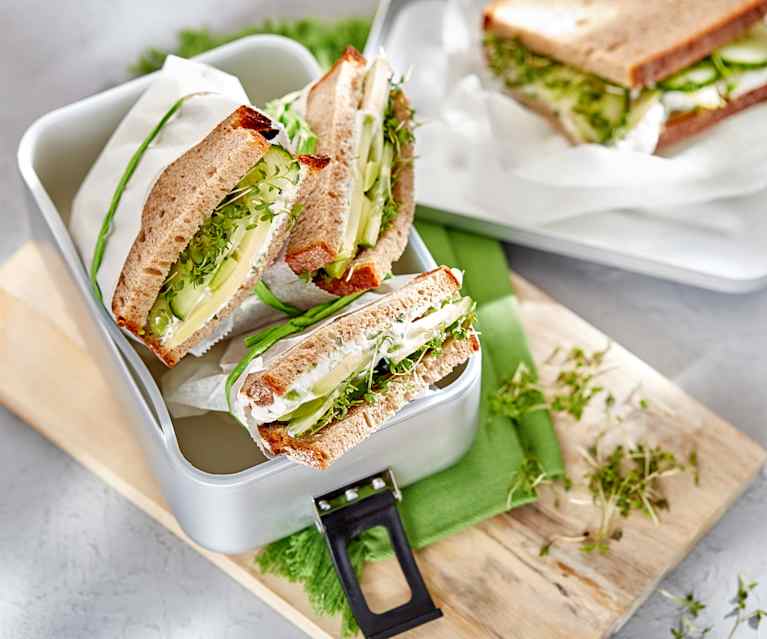 Grünes Sandwich Grünes Sandwich