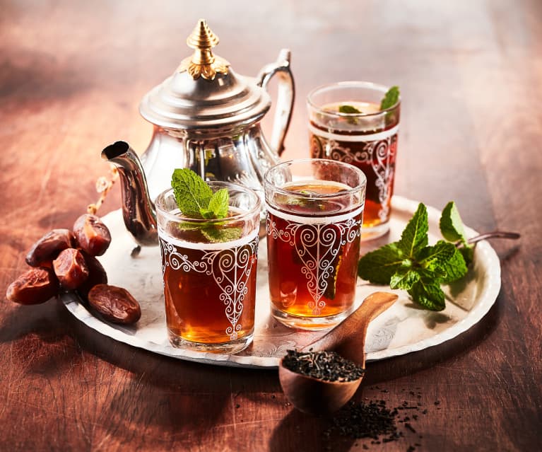 Traditional mint tea