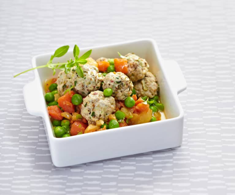 Boulettes de veau aux herbes