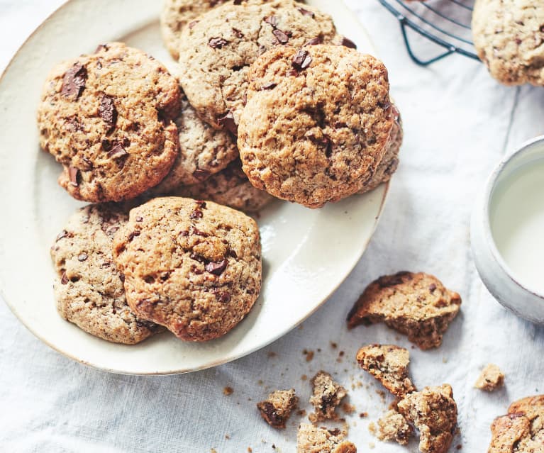 Petits cookies vegan au chocolat