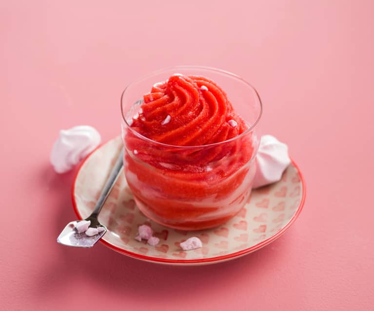 Sorbet à la fraise