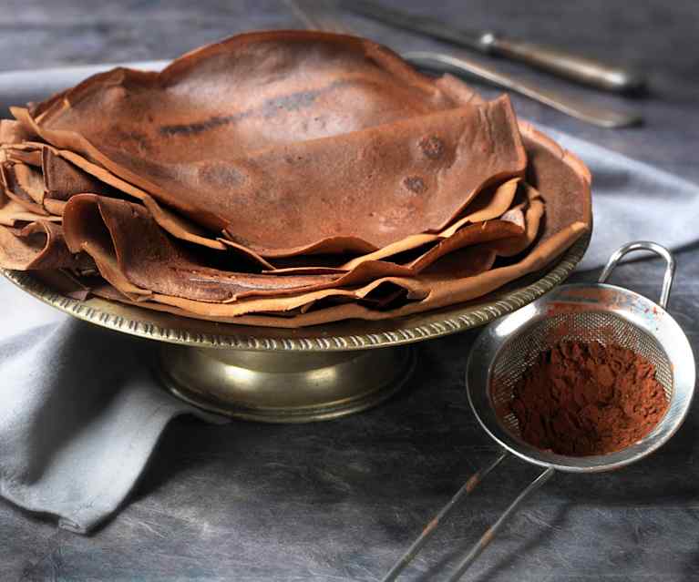 Crêpes al cacao