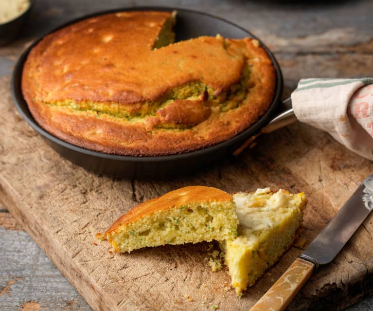 Jalapeño Cornbread with Maple Butter