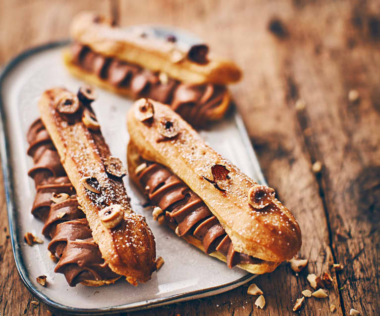 Eclairs au gianduja et noisettes - Cookidoo® – the official