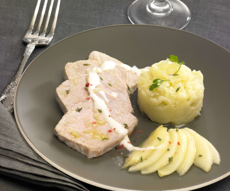 Epaule de veau à la normande