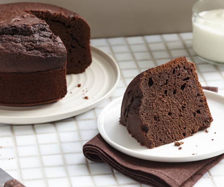 Gâteau au chocolat et fromage blanc