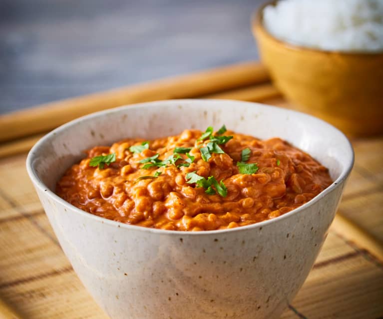 Dahl de lentejas (curry con lentejas)