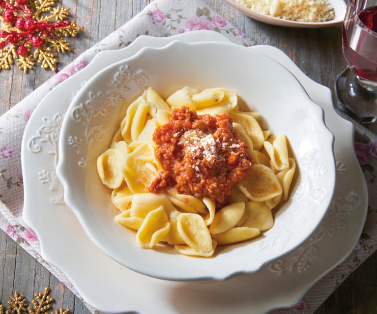 Strascinati al ragù di carne