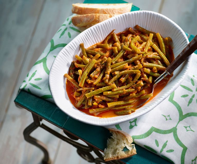 Légumes aux haricots verts