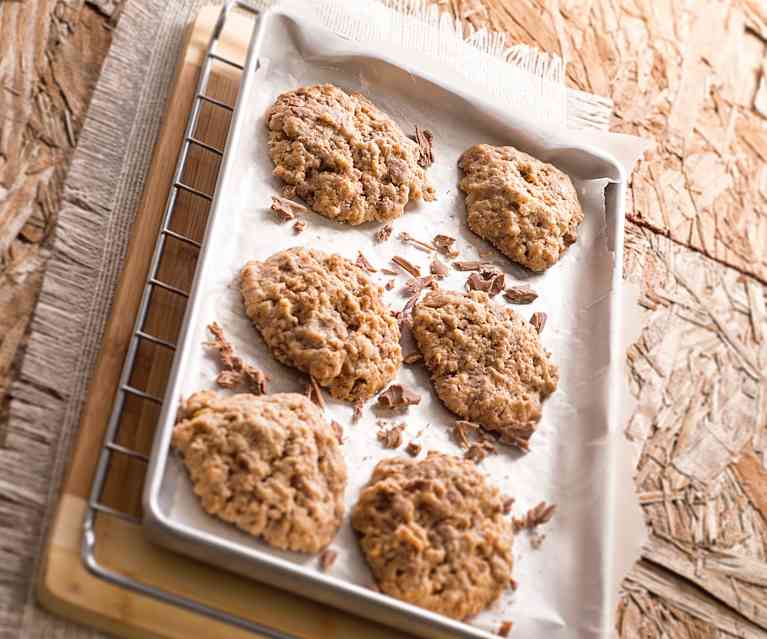 Galletas con chispas de chocolate Galletas con chispas de chocolate