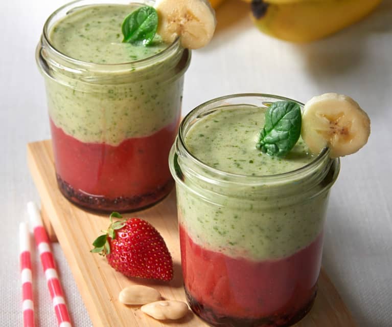 Smoothie dwukolorowe