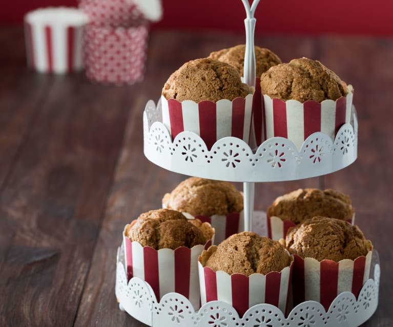 Muffins de cerveza negra