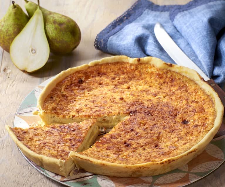 Quiche pere e gorgonzola