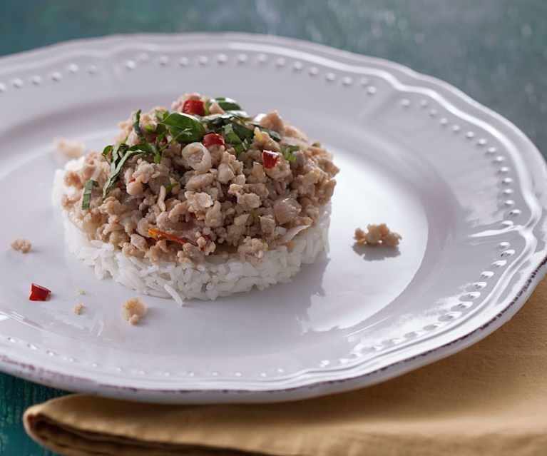 打拋雞肉末 打拋雞肉末