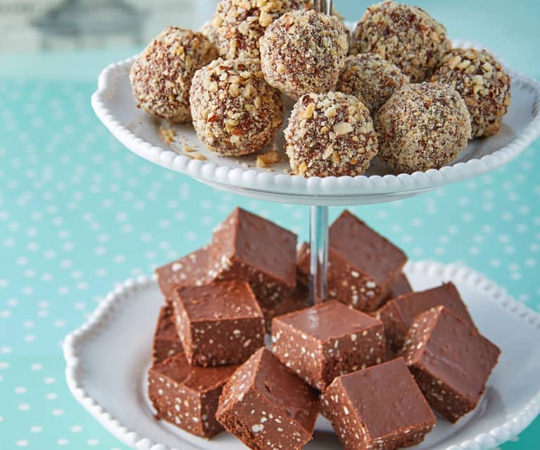 Turrón de avellana y chocolate