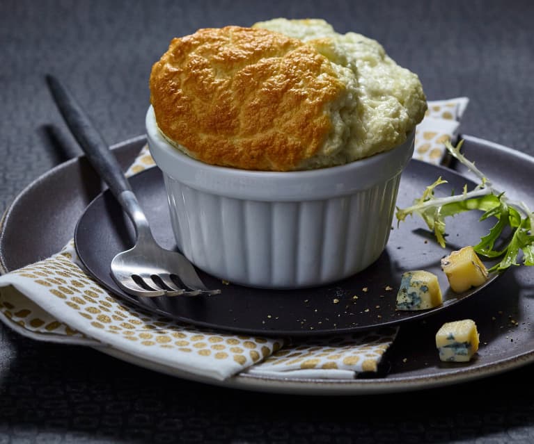 Soufflé à la fourme d'Ambert