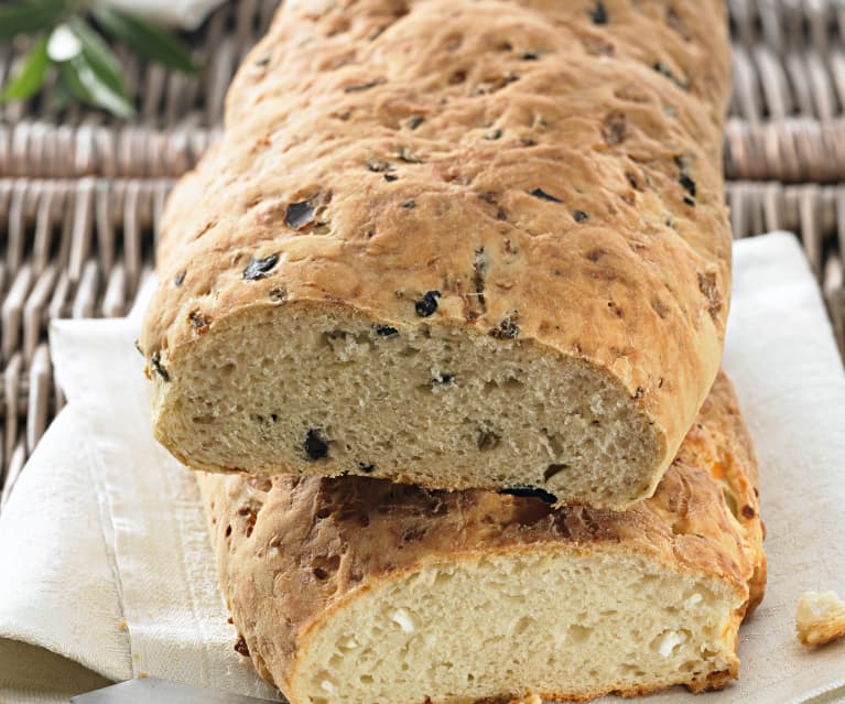 Feta and Olive Loaves