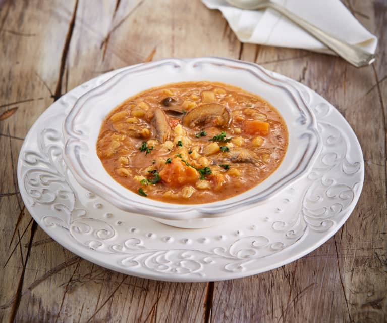 One-Pot Barley and Vegetables