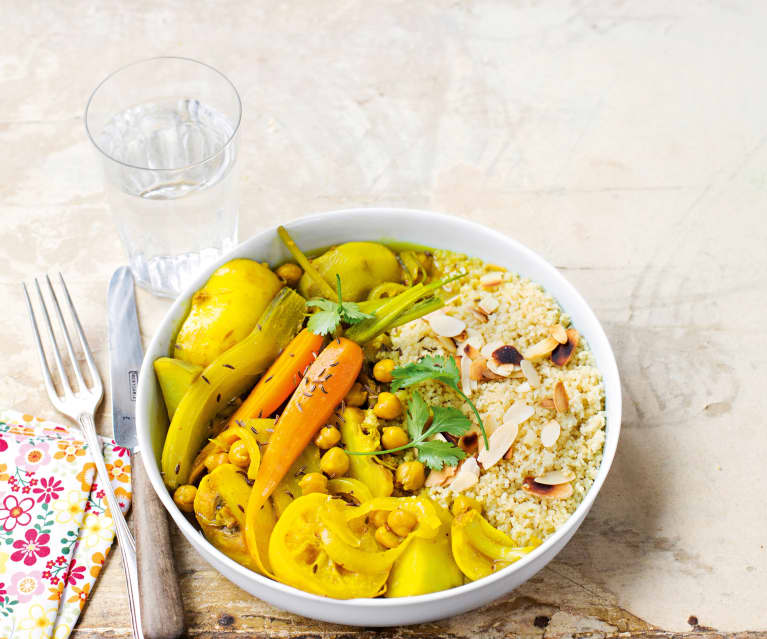 Tajine de légumes-racine au carvi