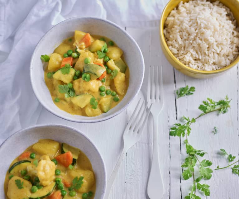 Curry de légumes à l'indienne