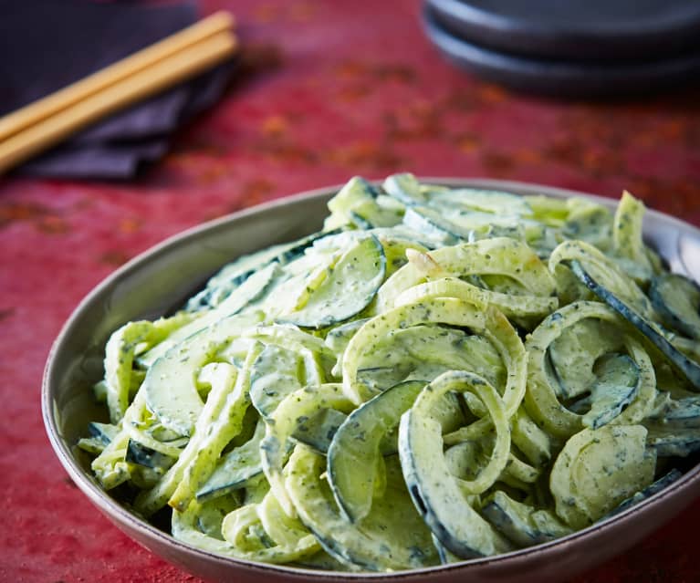 Ensalada de pepino y yogurt