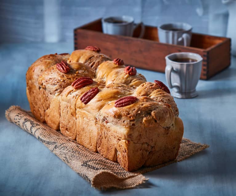 Pan de leche con nueces