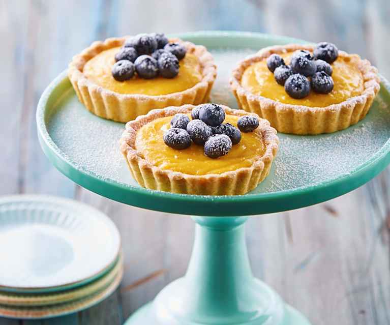 Tarta de limón amarillo