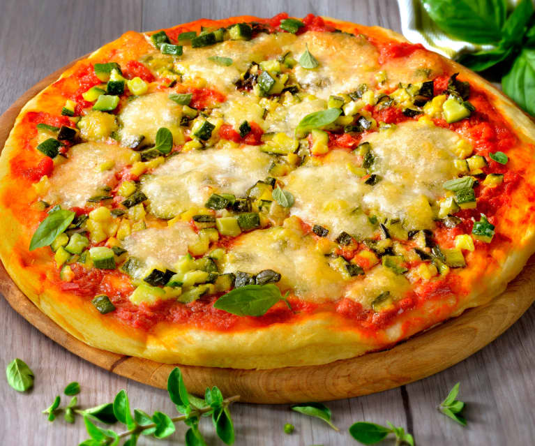 Pizza à la courgette