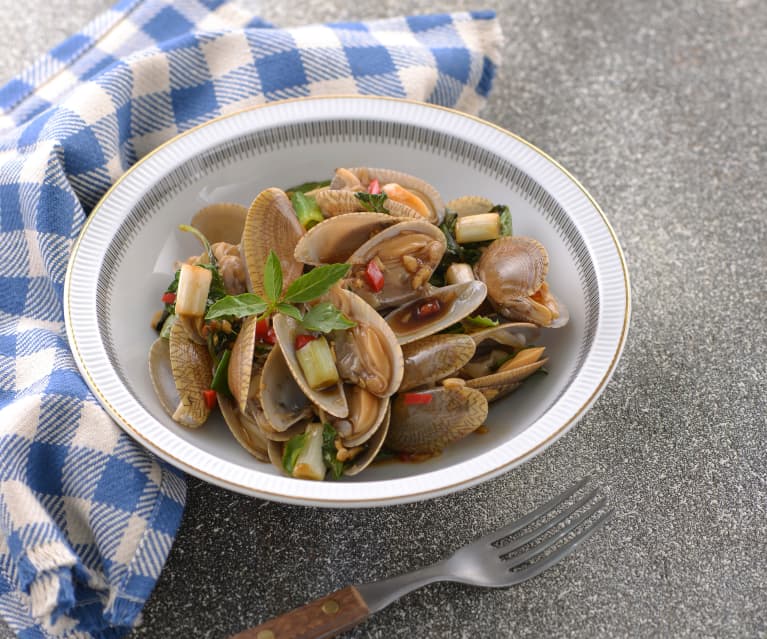 Stir-fried Clams