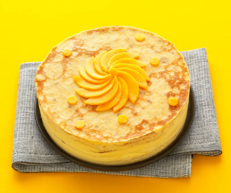 Gâteau de crêpes à la mangue (FR)