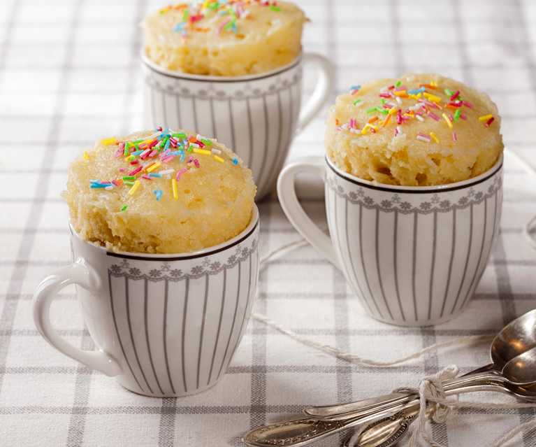 Mug cake au chocolat blanc Mug cake au chocolat blanc