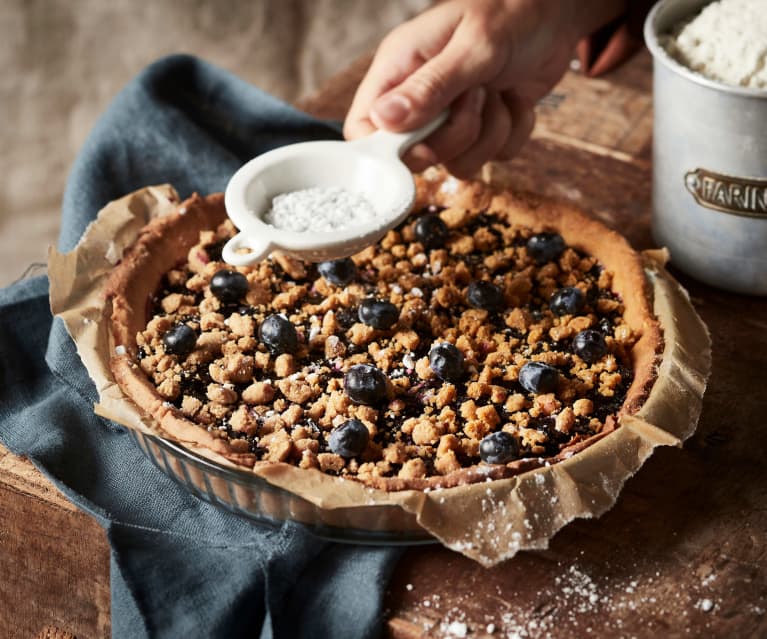 Tarte aux brimbelles des Vosges (ou myrtilles)