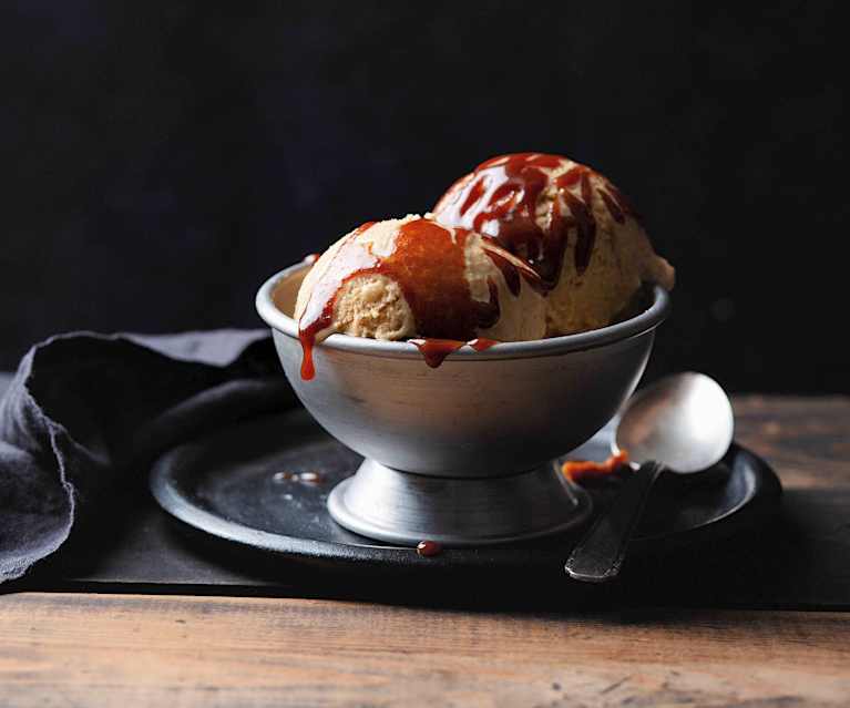 Gelato al caramello salato Gelato al caramello salato