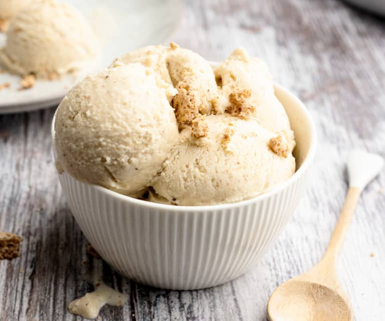 Helado de galletas sin gluten