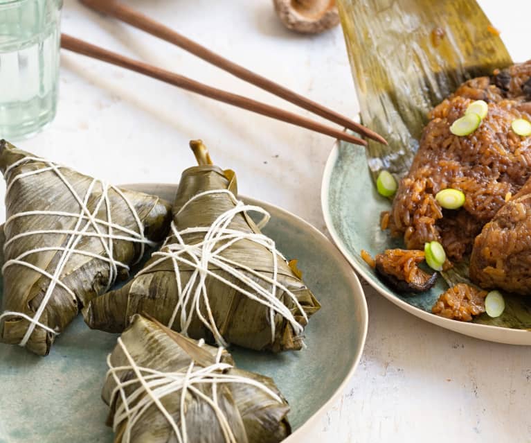 Zongzi riz gluant au porc