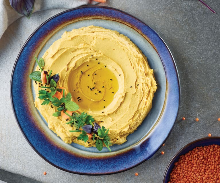 Havuçlu Mercimekli Humus