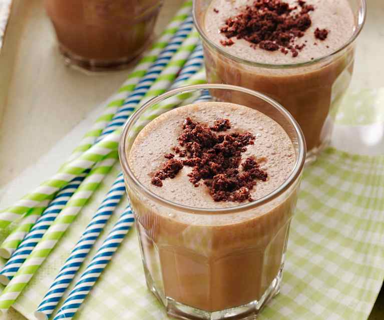 Koktajl mleczny z brownie Koktajl mleczny z brownie