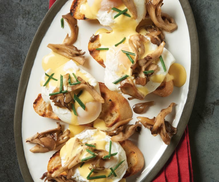 Chipotle Sabayon Poached Eggs (Jeremiah Stone and Fabian von Hauske)